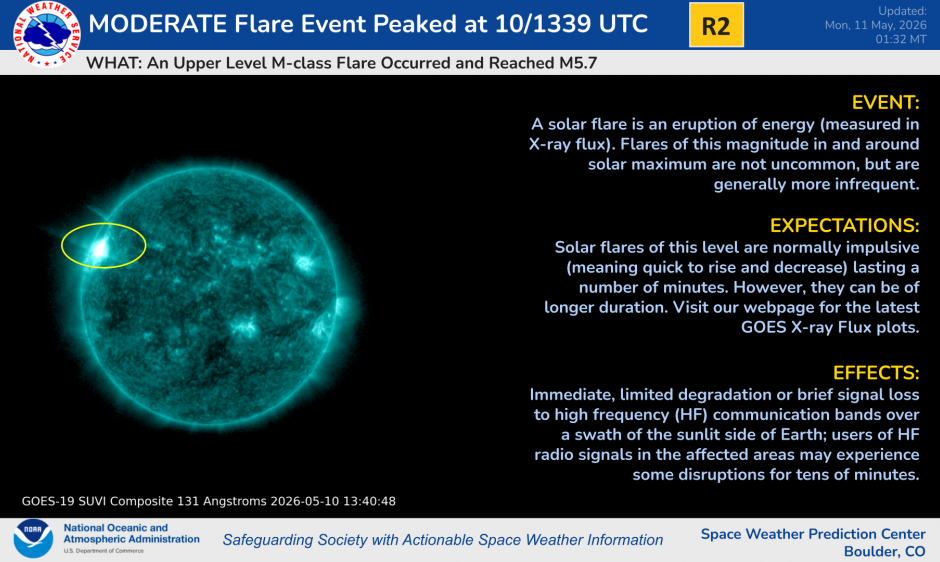 M5.7 Flare from AR 44436