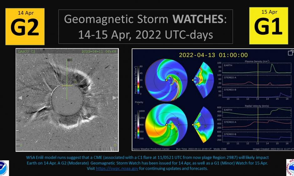 (Updated) G2 Watch issued for 14 Apr 2022. G1 Watch added for 15 Apr 2022