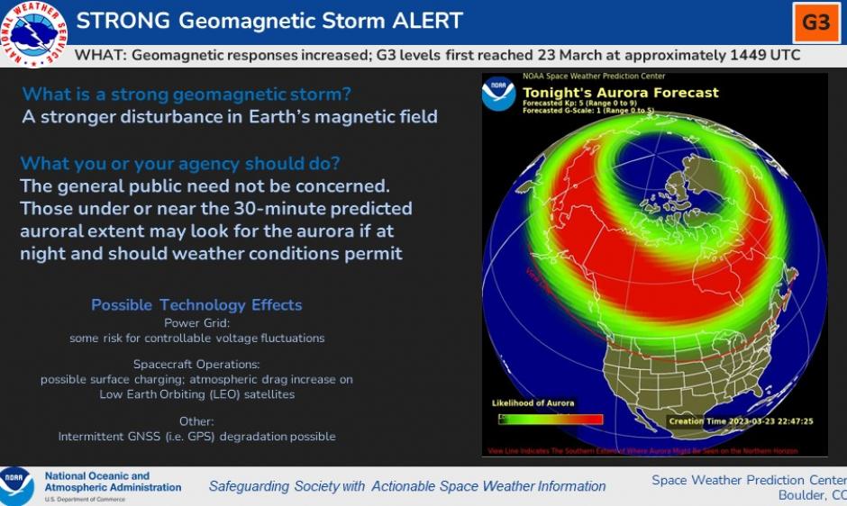 G3 Alert 23 March 2023