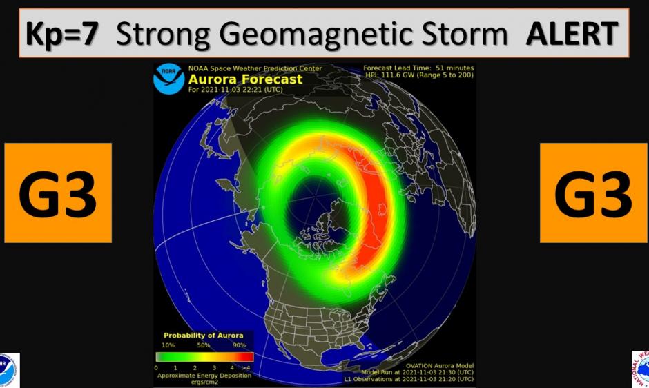 G3 Conditions met 3 Nov at 2359Z