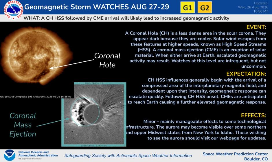 image of cme and coronal hole