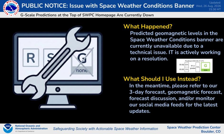 image showing icon of broken monitor and screenshot of the part of the website that is broken