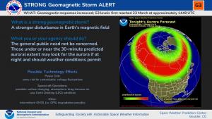 G3 Alert 23 March 2023