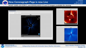 New Coronagraph Page Available