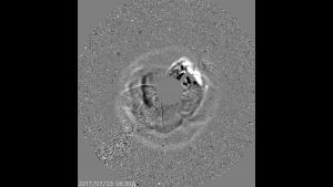 23 July Far-sided CME C3 Image