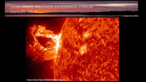 Space Weather Enterprise Forum 2018