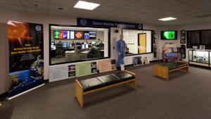 Photo of the SWPC Forecast Center